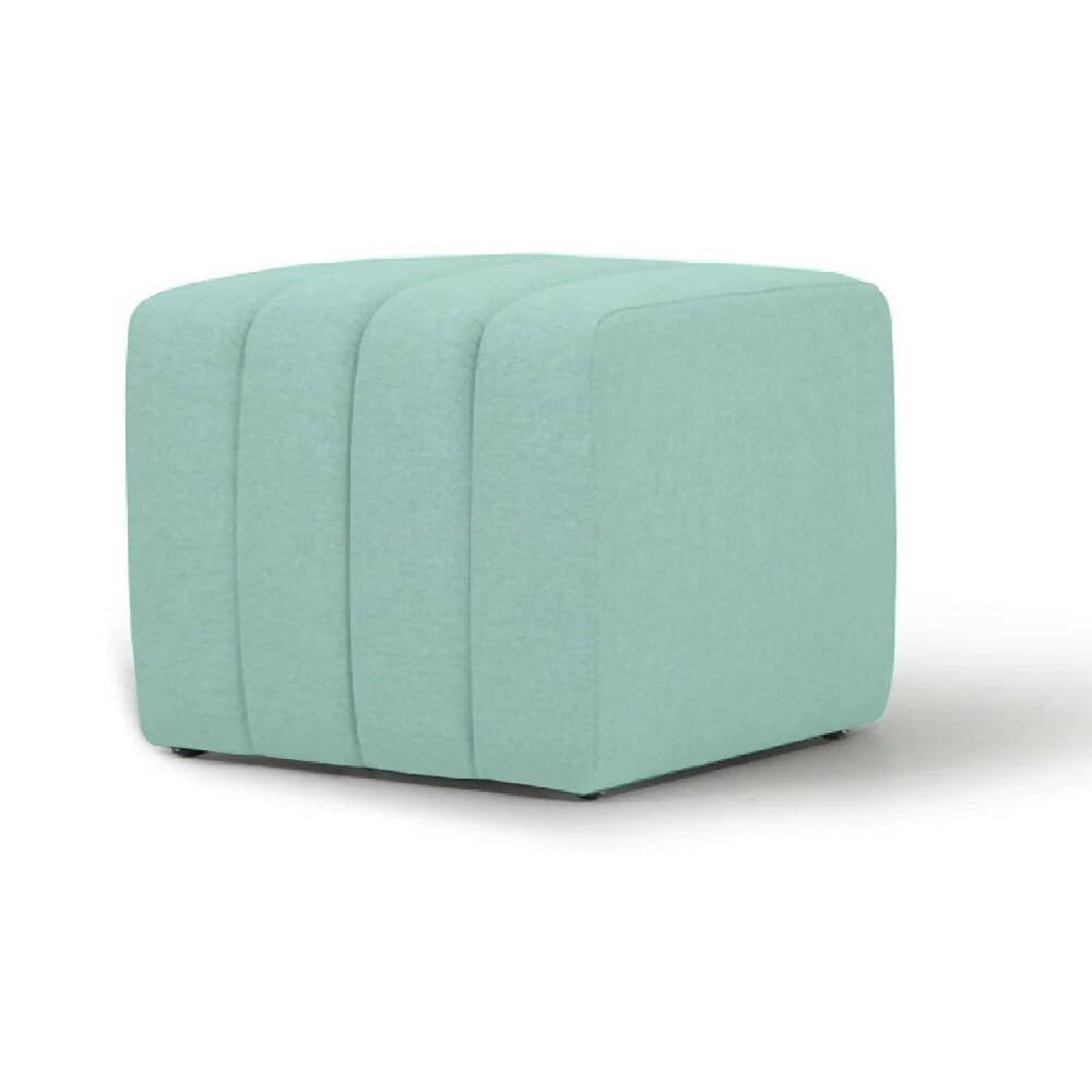 Puff Auxiliar Boston 55x55 - Menta