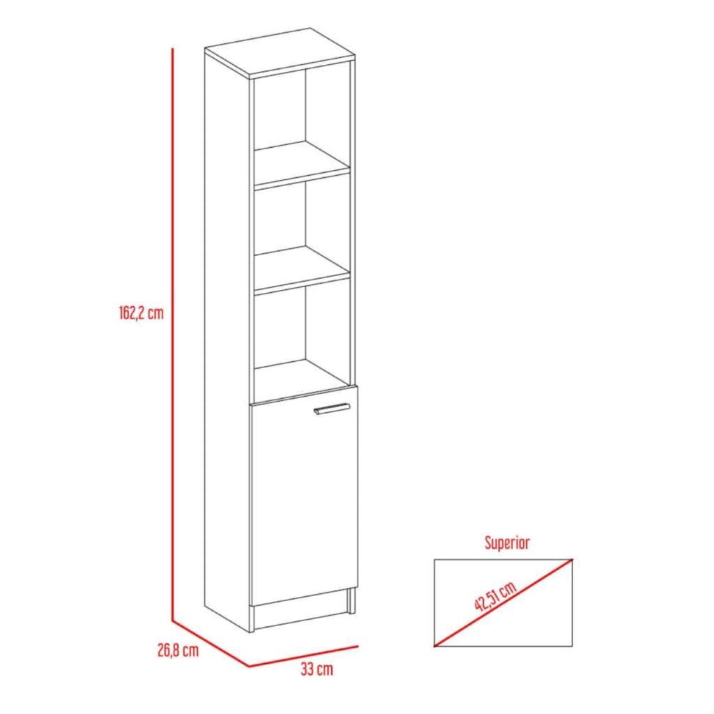 Mueble Esquinero Hogare Blanco