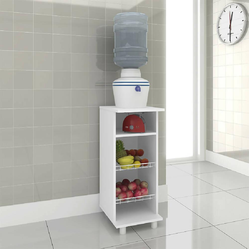 Mueble Auxiliar De Cocina Lisboa Blanco - VIRTUAL MUEBLES