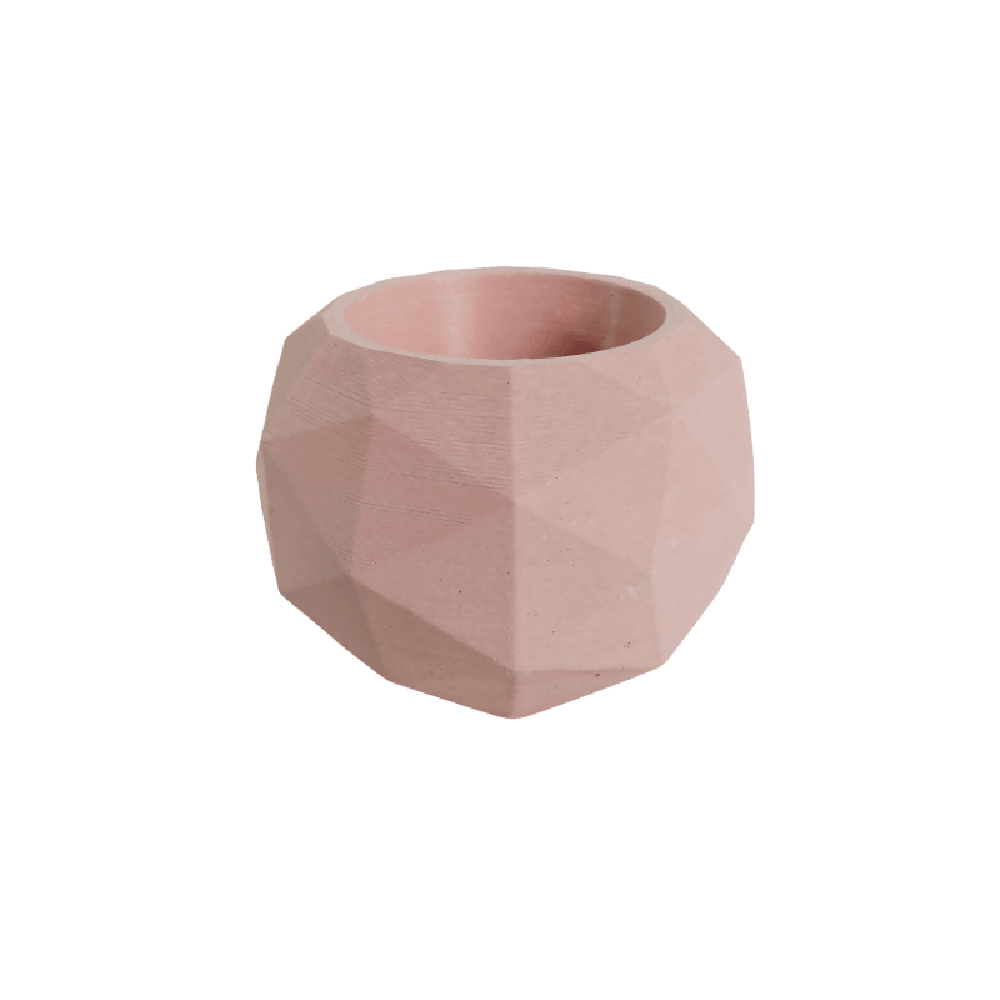 Matera Laia de Cemento 7.5x6.5 cm Palo de Rosa - VIRTUAL MUEBLES