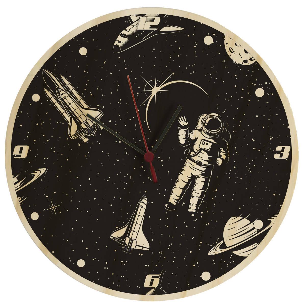 Reloj Astronauta y Cohetes - VIRTUAL MUEBLES