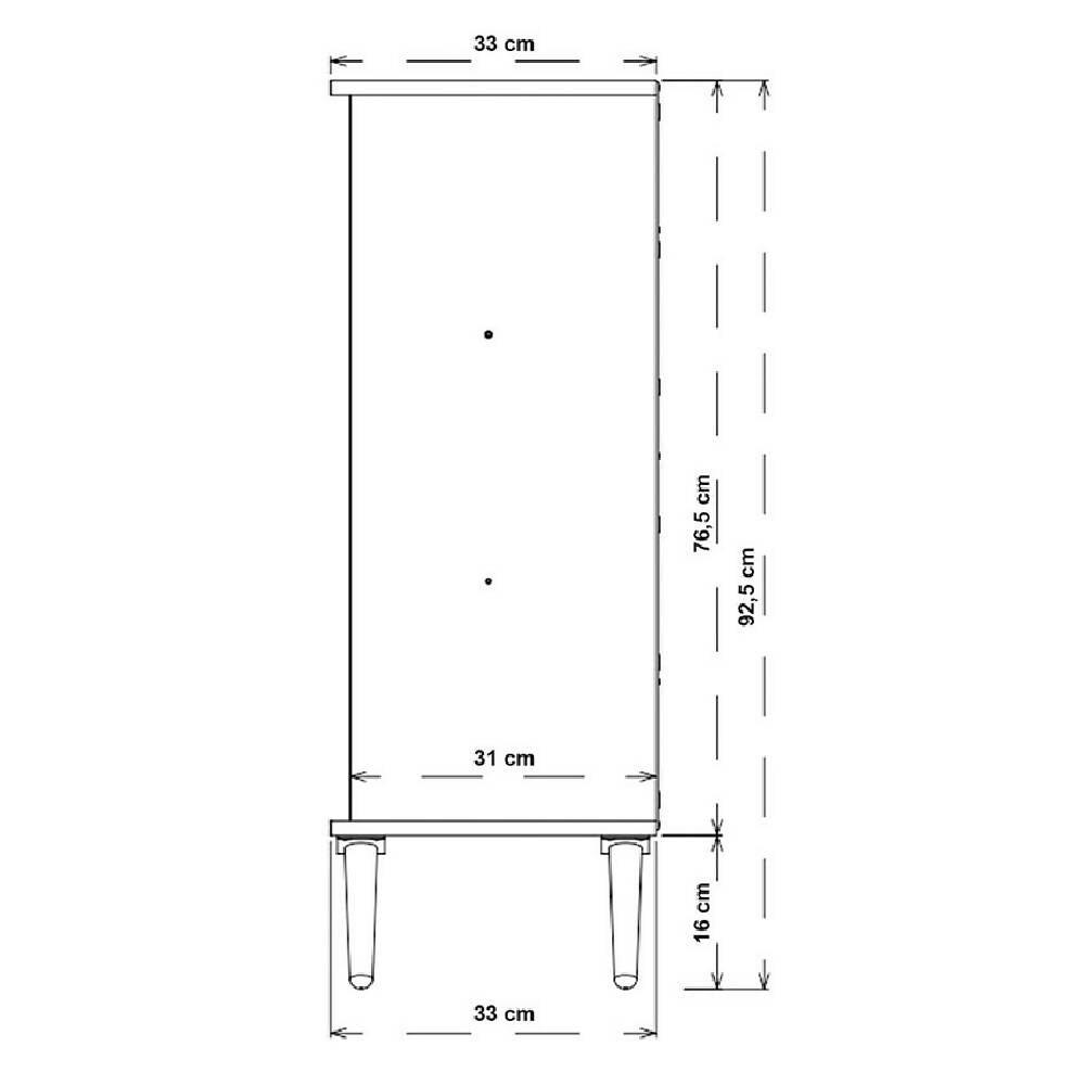 Estante Recife Blanco - VIRTUAL MUEBLES