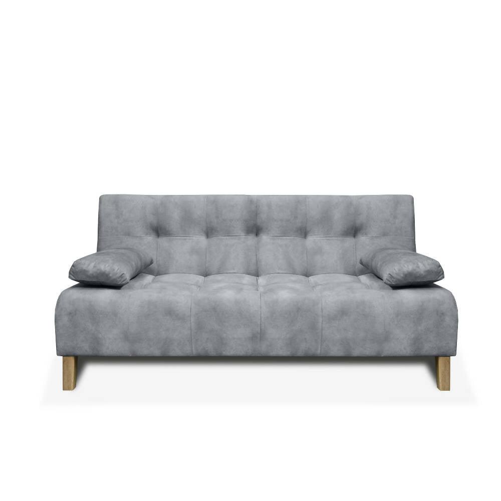 Sofa cama 3 Posiciones Leroy Tela Gris
