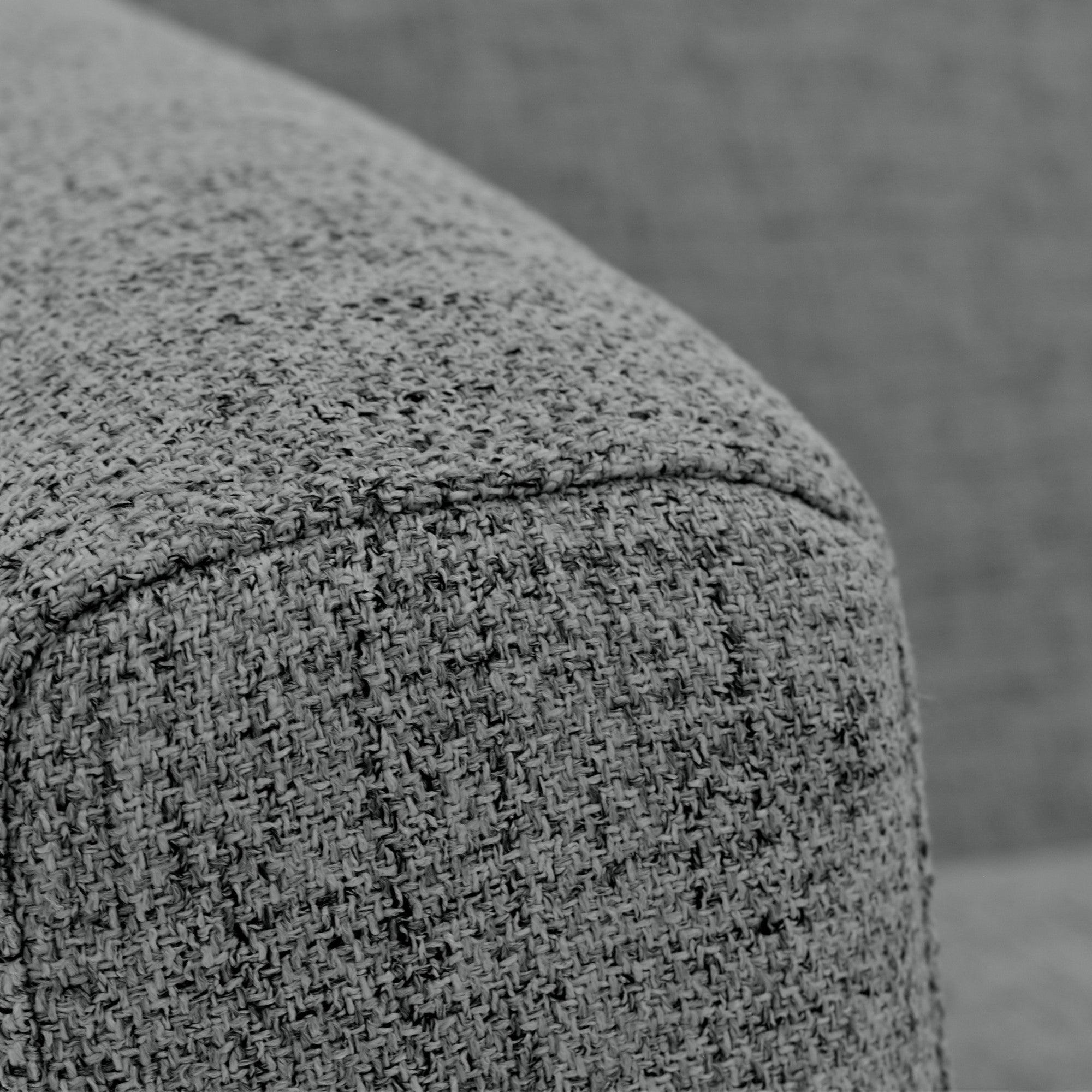 Sofa Montreal 3 Puestos Tela Poliester Gris - VIRTUAL MUEBLES