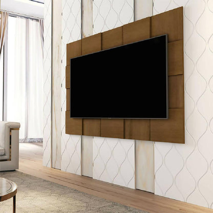 Panel TV Suiza Caramelo - VIRTUAL MUEBLES