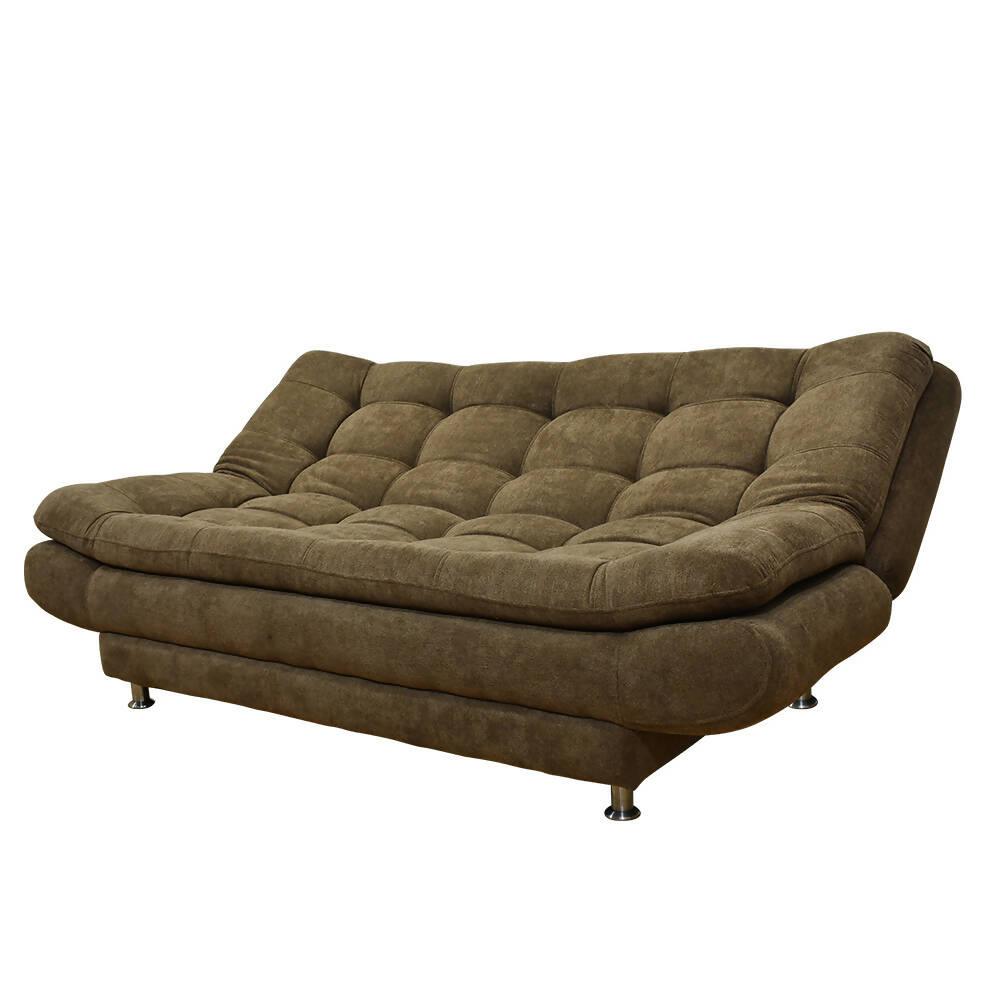 Sofá cama Damasco café Lino - VIRTUAL MUEBLES