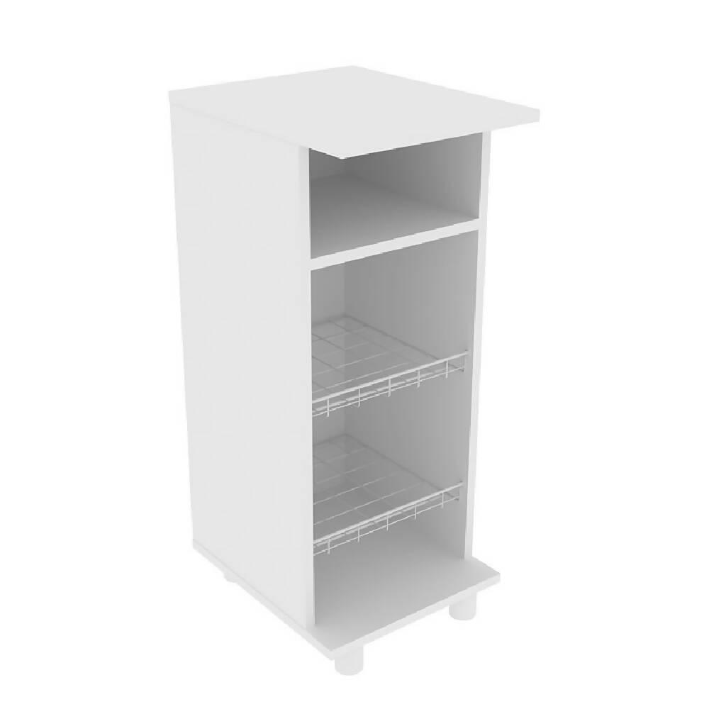 Mueble Auxiliar De Cocina Lisboa Blanco - VIRTUAL MUEBLES