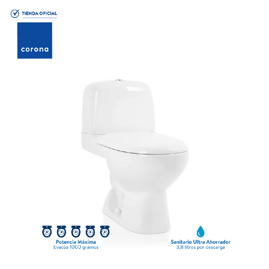 Sanitario Corona Powermax blanco
