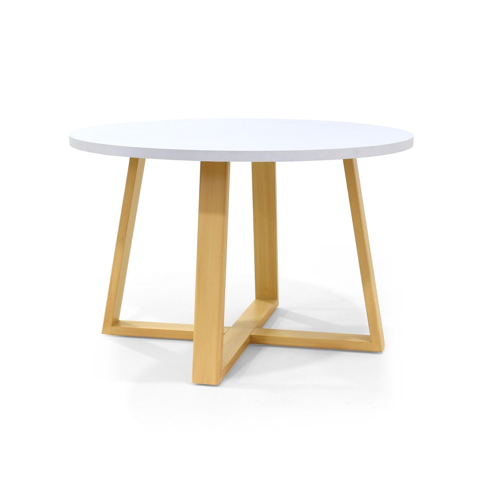 Mesa de Comedor Maine 4 Puestos Blanco