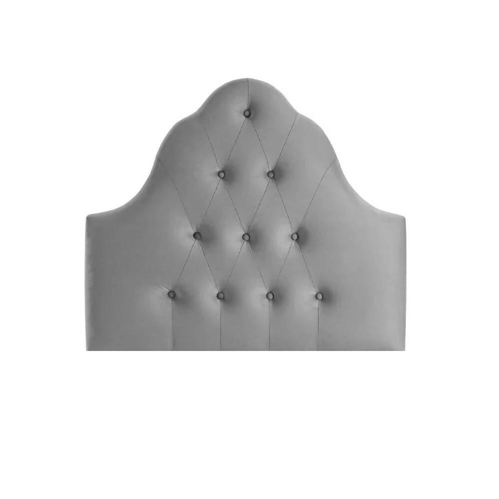 Cabecero para Base Cama Semi Doble Mónaco Gris