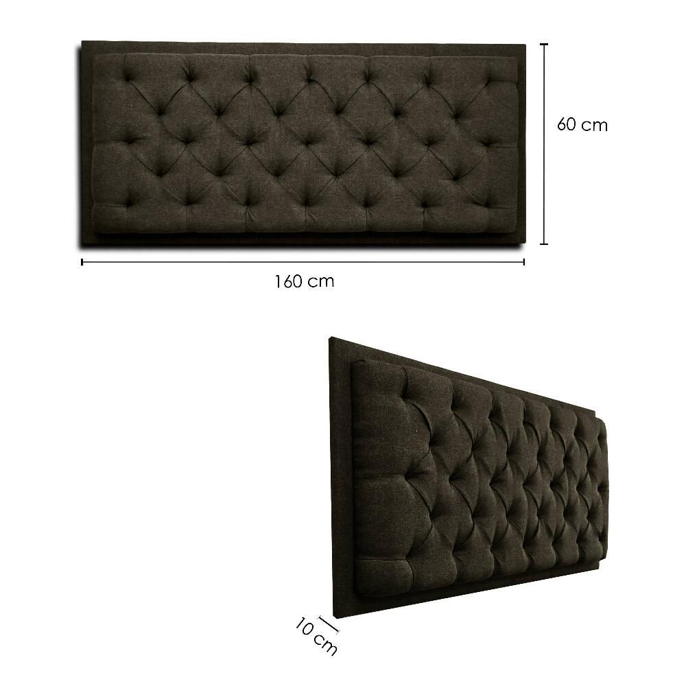 Cabecero Dreamer colgar café 160 cm - VIRTUAL MUEBLES