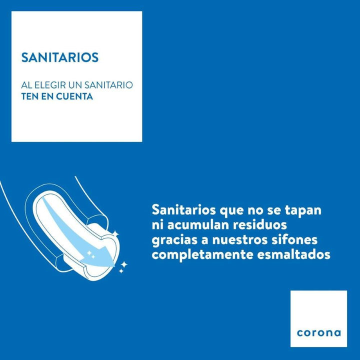 Sanitario Corona Montecarlo Advance Redondo Blanco - VIRTUAL MUEBLES