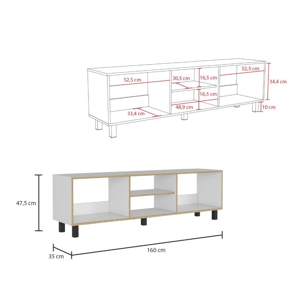 Combo Para Sala Xenia, Incluye Mesa Para Tv Y Mesa Auxiliar.