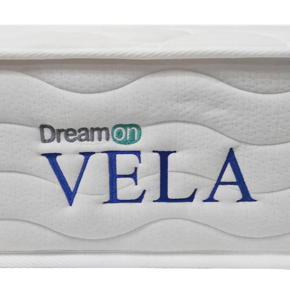 Colchón Con Base Dreamon Vela Doble Intermedio - VIRTUAL MUEBLES