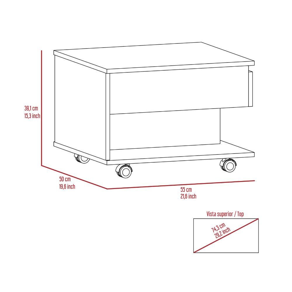 Combo para Habitación Annie, incluye Closet y Mesa de Centro.