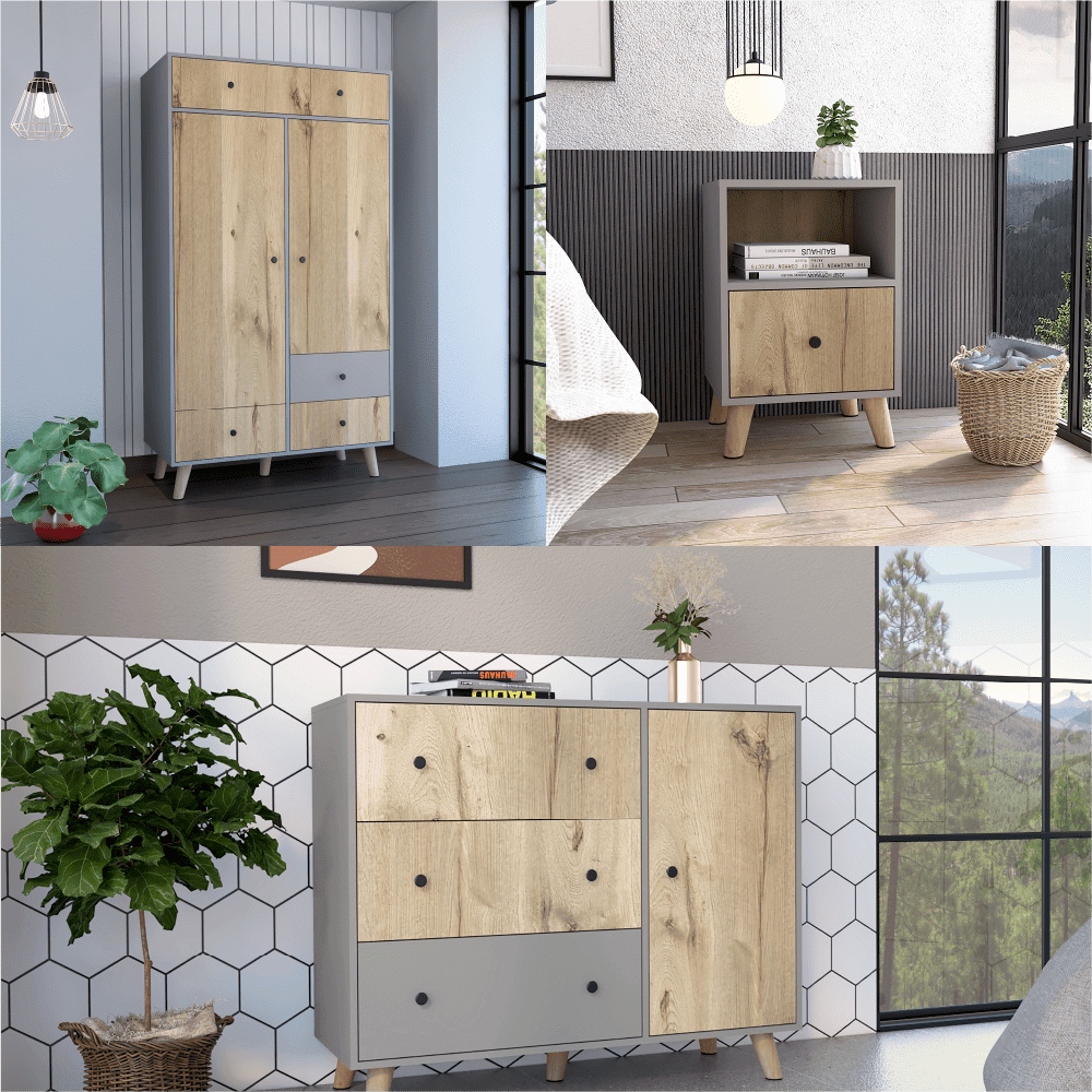 Combo para Habitación Esko, incluye Closet.