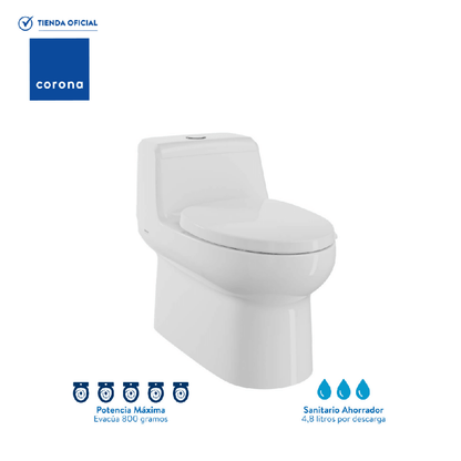 Sanitario Corona Cascade - VIRTUAL MUEBLES