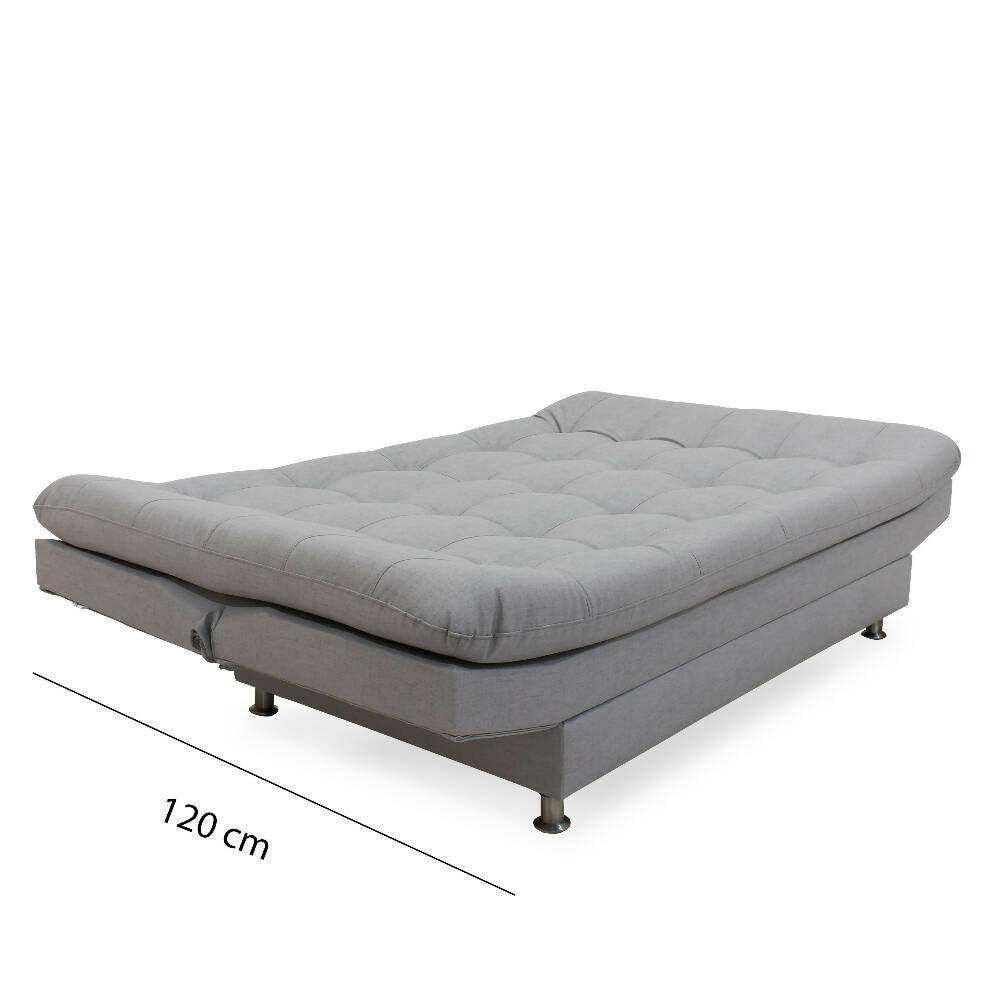 Sofá cama Moltochic gris antirasguño - VIRTUAL MUEBLES