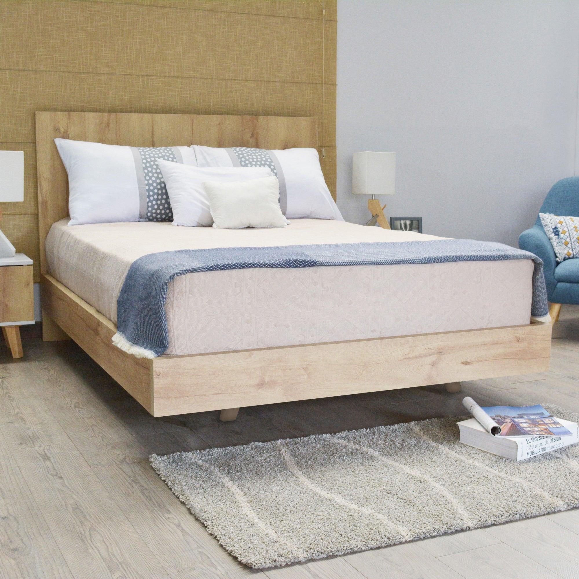 Cama Libia Doble 146 cm x 198 cm - Duna - VIRTUAL MUEBLES