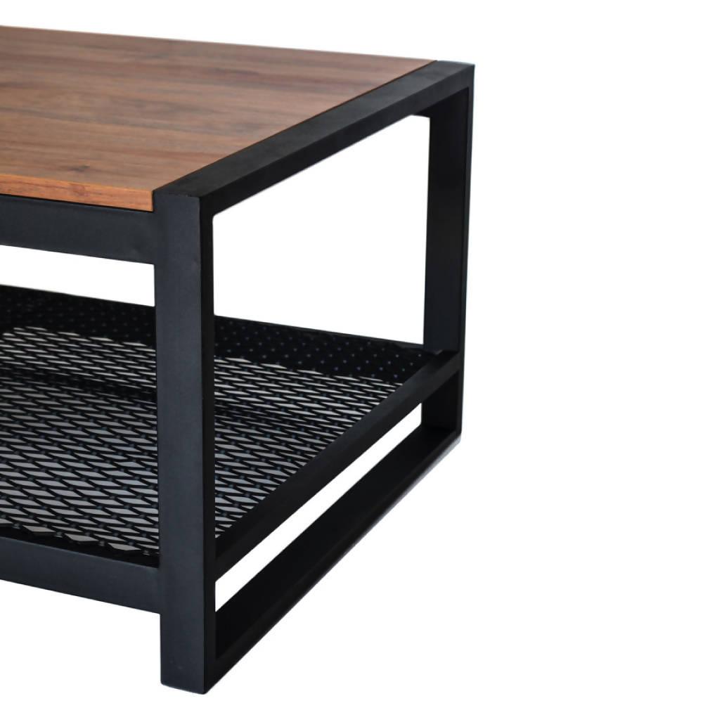 Mesa de Centro Dakota Malla - Oscuro - VIRTUAL MUEBLES