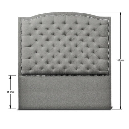 Cabecero Lawrence gris 100 cm - VIRTUAL MUEBLES