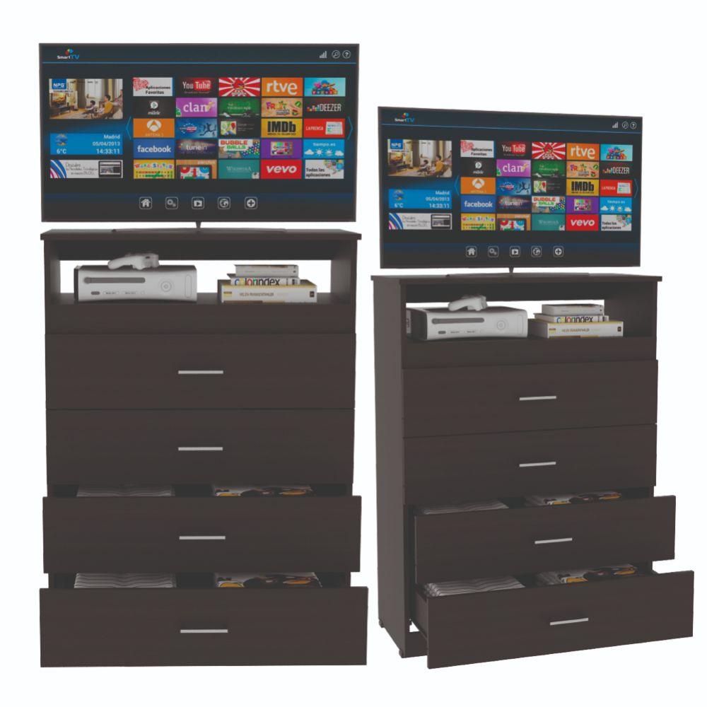 Organizador Tarzy color Wengue para Habitación.