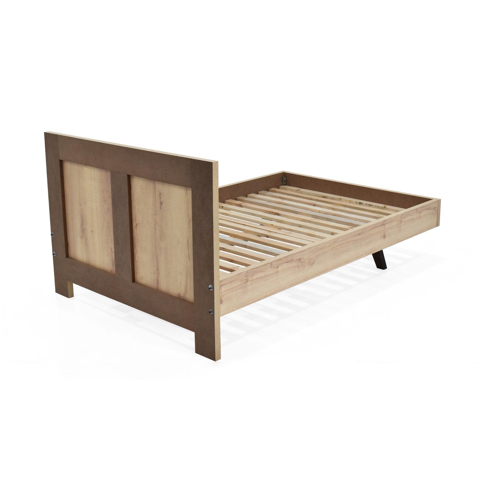 Cama Libia Semidoble 126 cm x 196 cm - Duna - VIRTUAL MUEBLES
