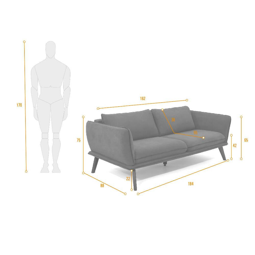 Sofa Hudson Tela Indigo