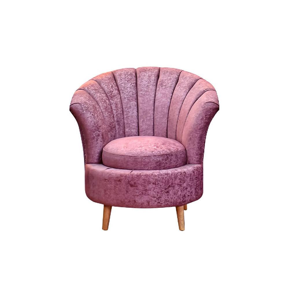 Sala Romana blanco e palo rosa, patas de madera - VIRTUAL MUEBLES