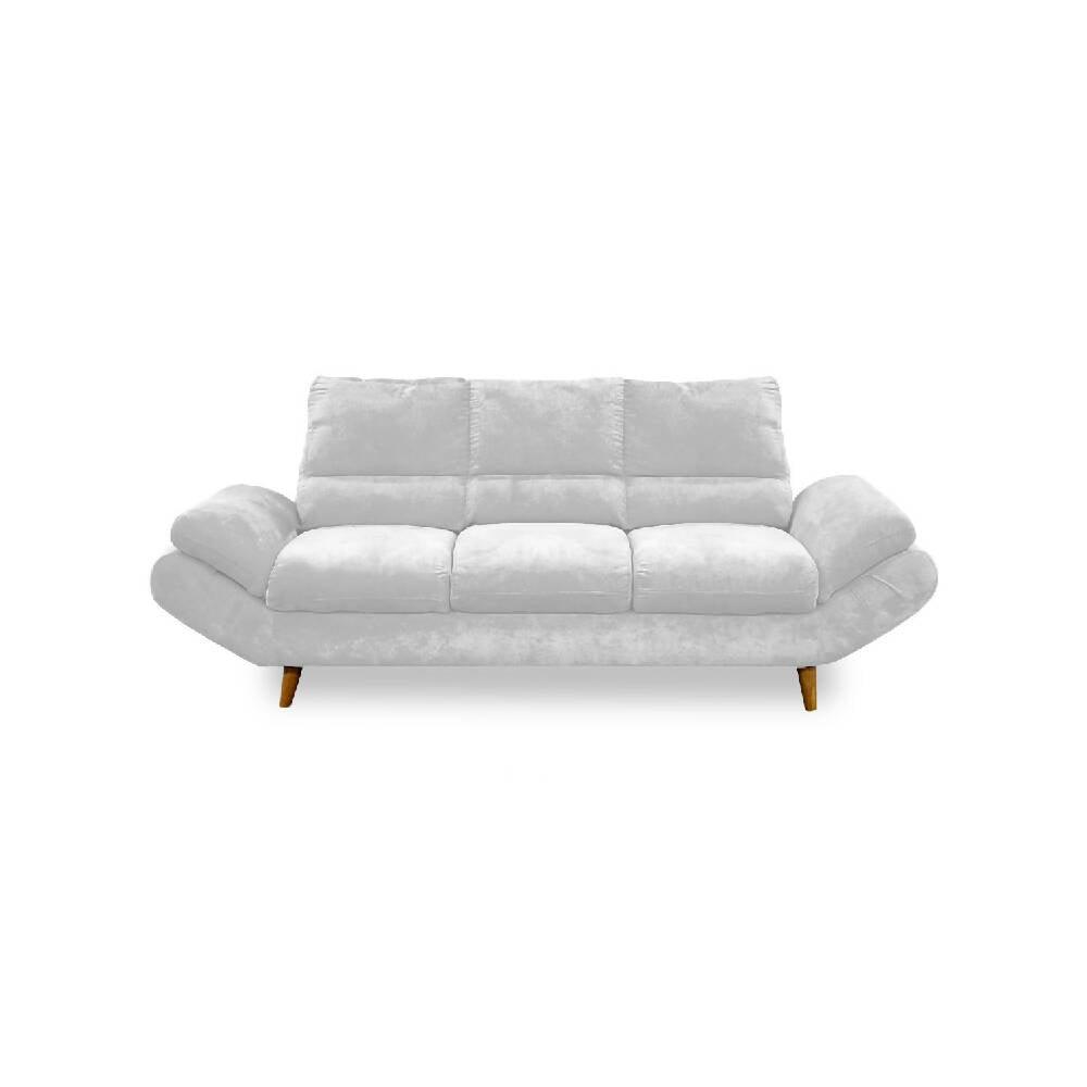 Sala Venecia 3 puestos blanco - VIRTUAL MUEBLES