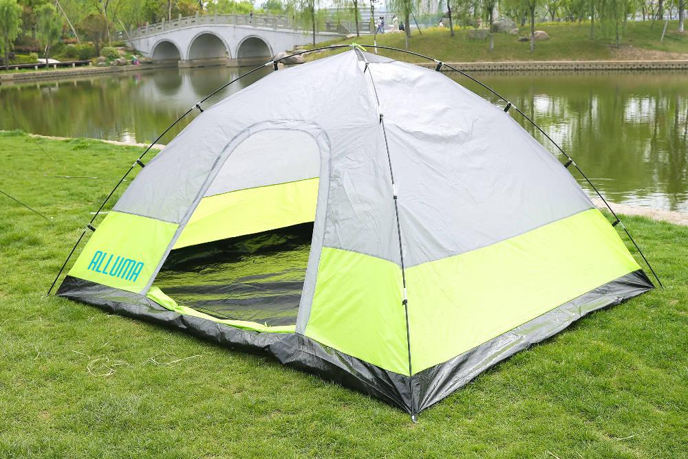 Carpa Camping Para 6 Personas Con Sobrecarpa Acampar Alluma - VIRTUAL MUEBLES