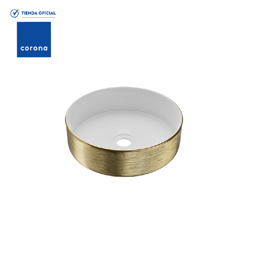 Lavamanos Corona Citrino Tipo Vessel - VIRTUAL MUEBLES