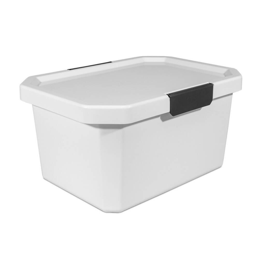 Recipiente con broches Estrabox 16L Blanco-Congelación - VIRTUAL MUEBLES