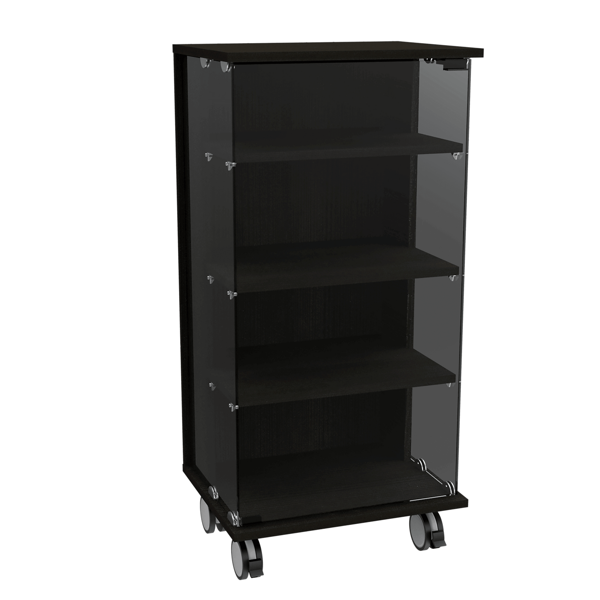 Vitrina Declam color Wengue para Ambientes.
