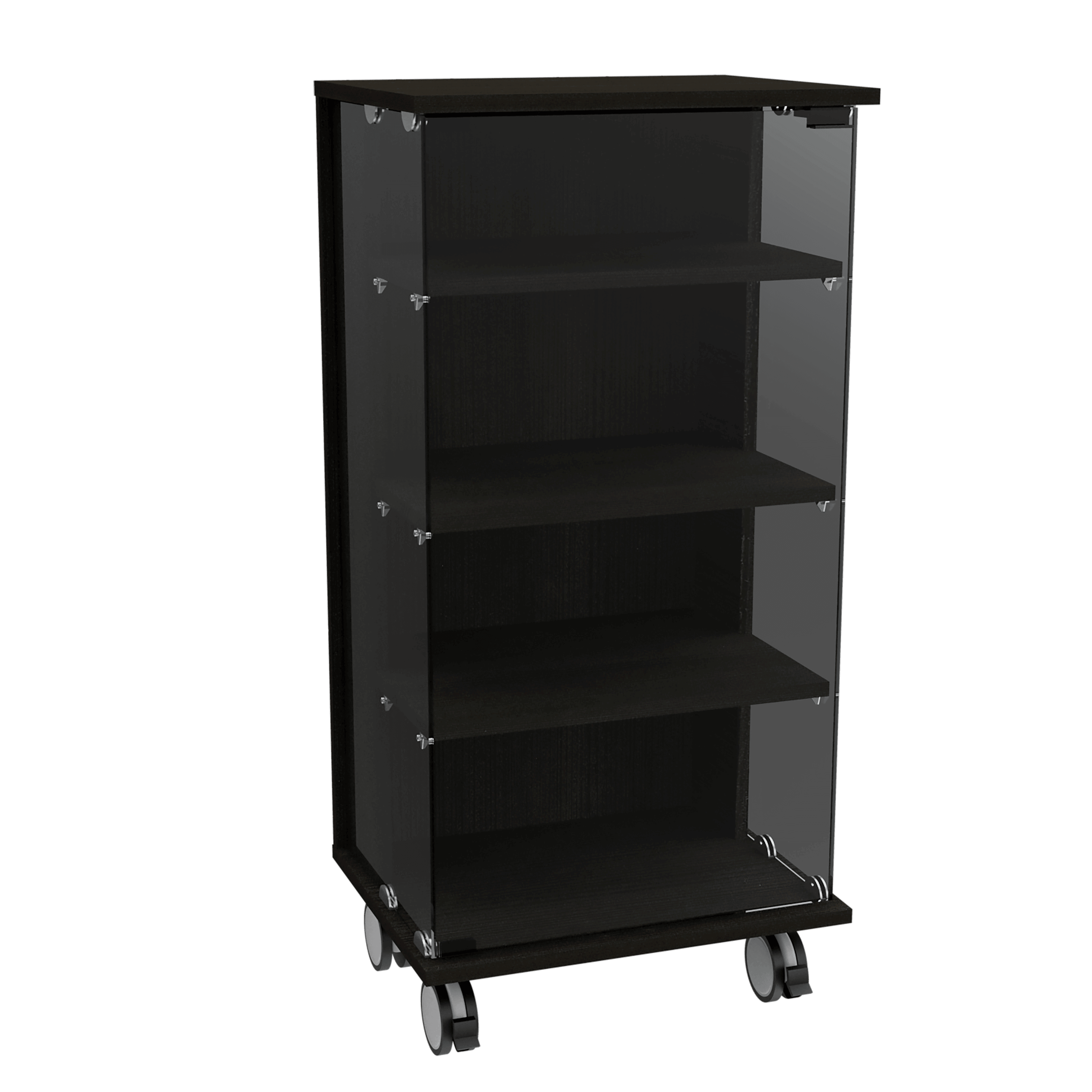Vitrina Declam color Wengue para Ambientes.