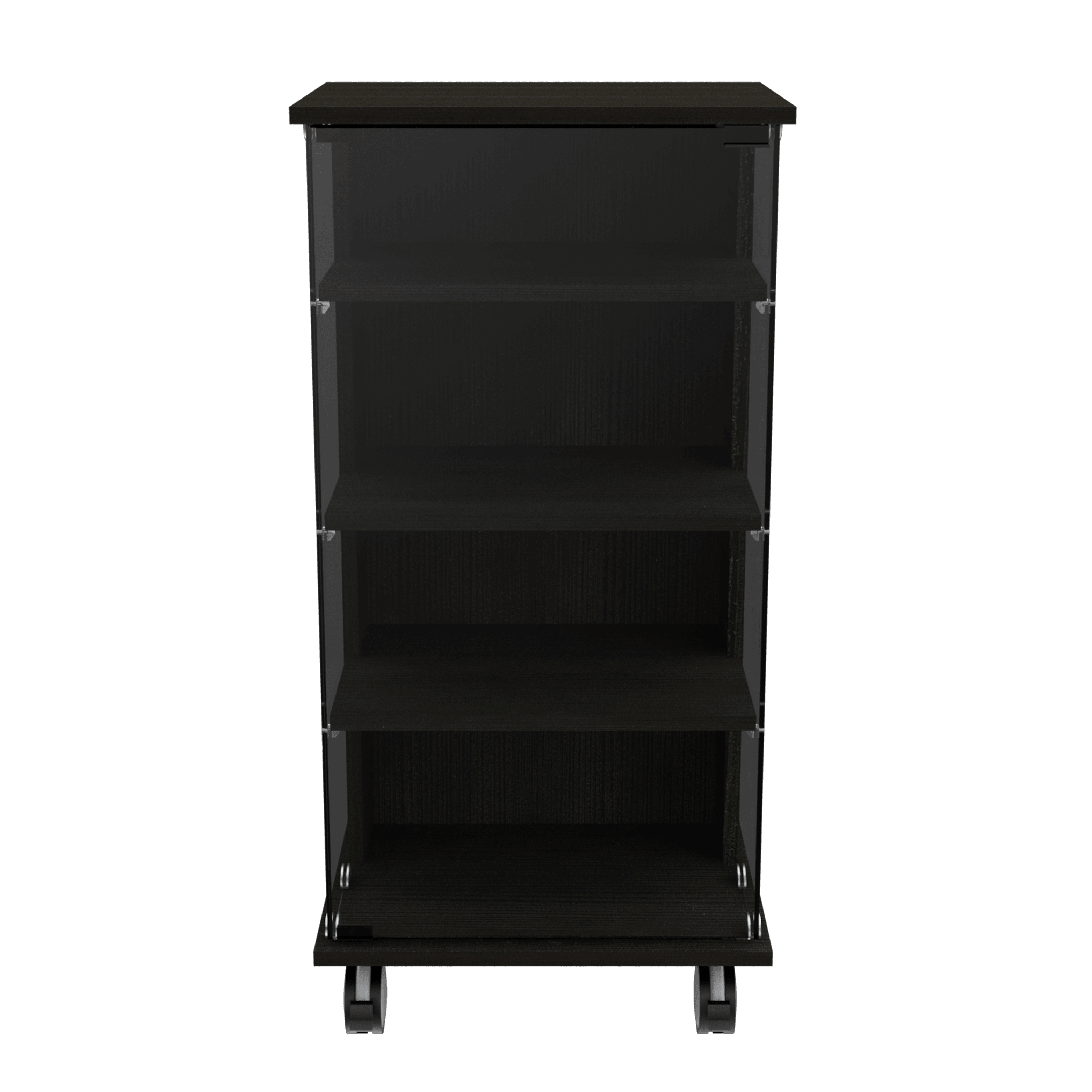 Vitrina Declam color Wengue para Ambientes.