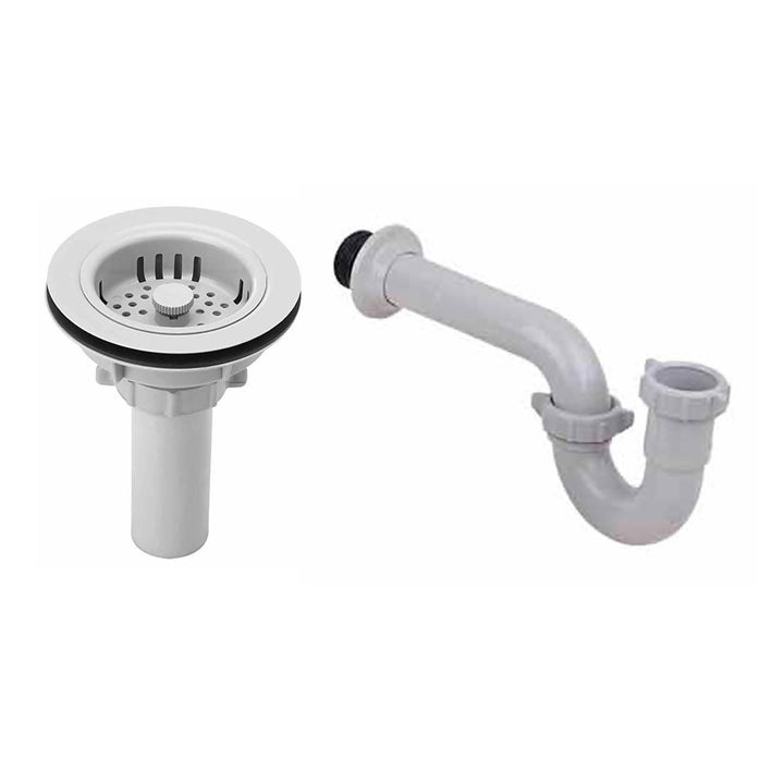 Canastilla Grival 4 Pulgadas Y Sifón En P - VIRTUAL MUEBLES