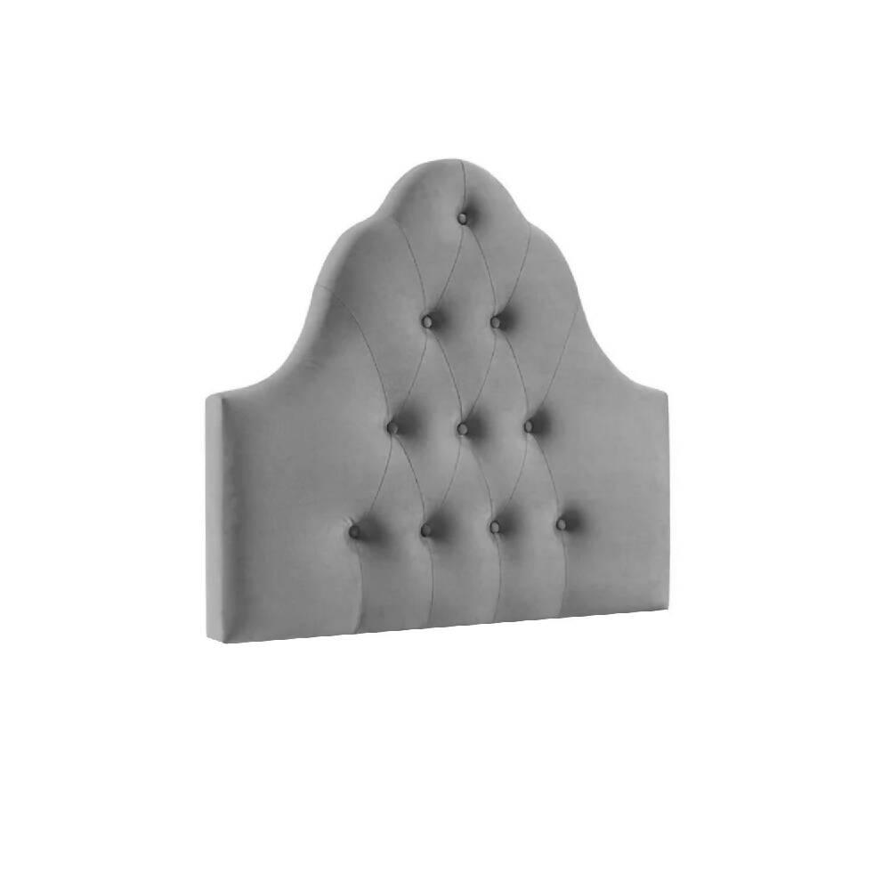 Cabecero para Base Cama Sencilla Mónaco Gris