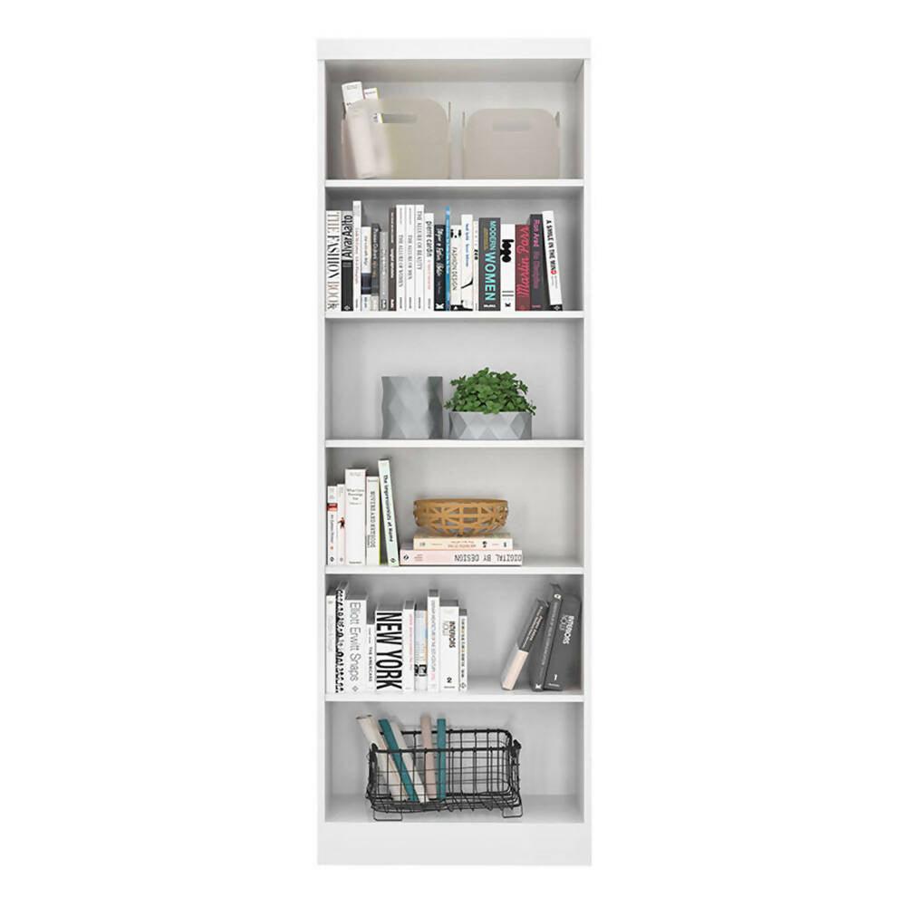 Biblioteca Brasilia Blanco - VIRTUAL MUEBLES
