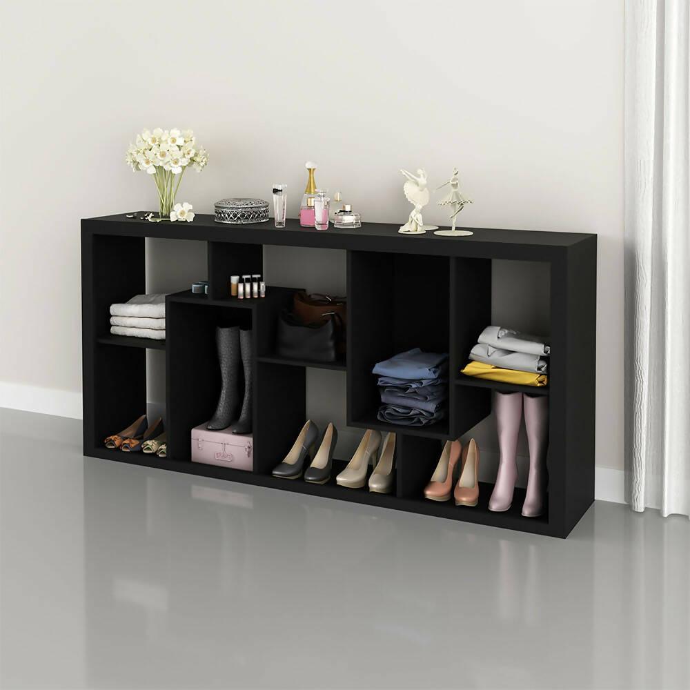 Estantería Londres Negro - VIRTUAL MUEBLES
