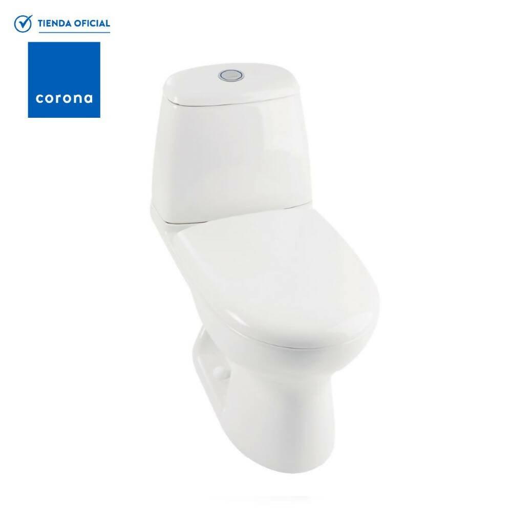 Sanitario Corona Ecoclean Single Blanco - VIRTUAL MUEBLES
