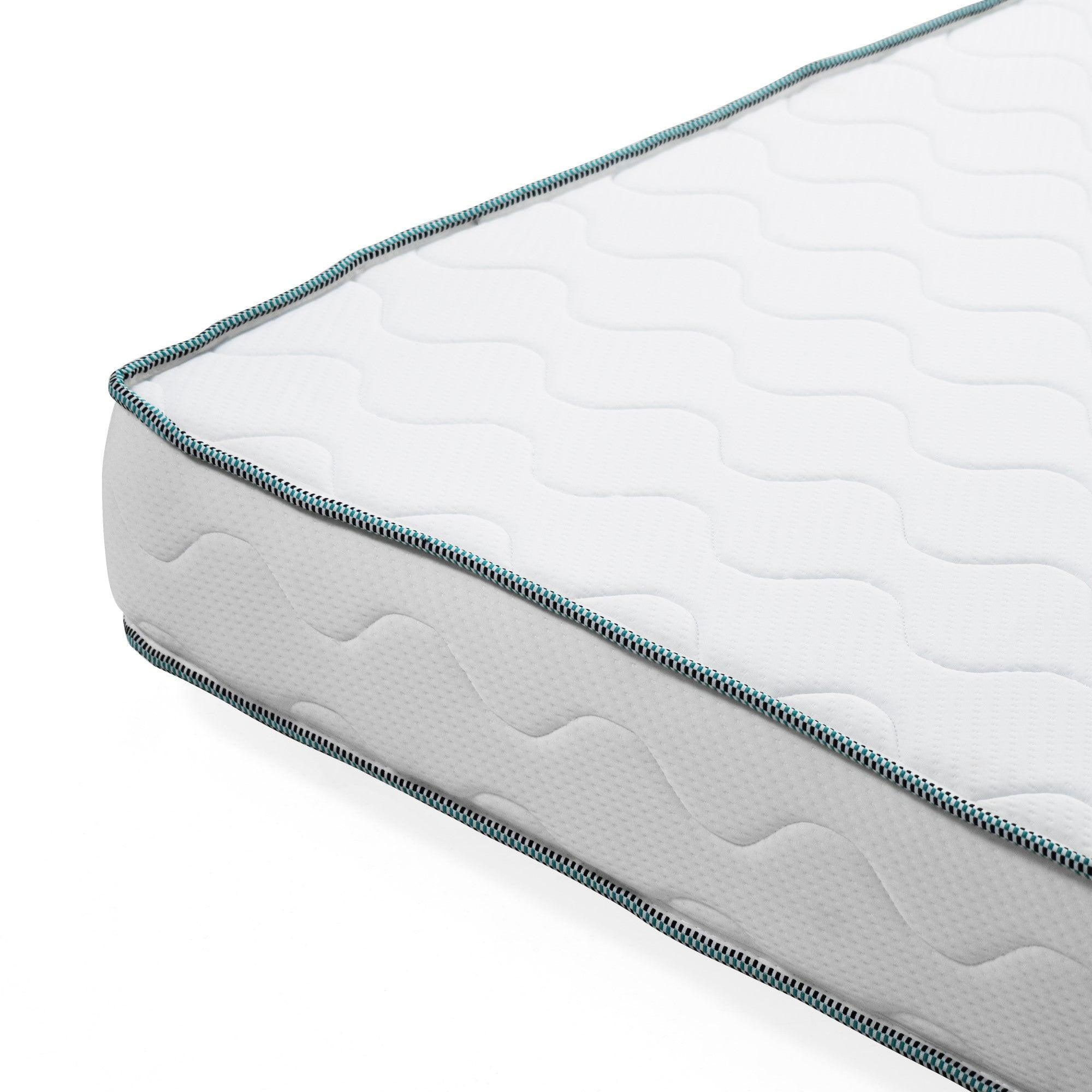 Colchon Cincinnati King 200 cm x 200 cm - Blanco - VIRTUAL MUEBLES