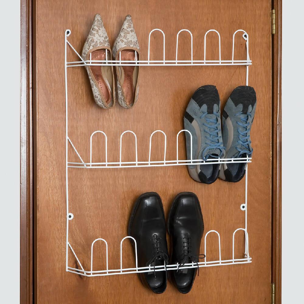 Zapatero pared 9 pares blanco - VIRTUAL MUEBLES