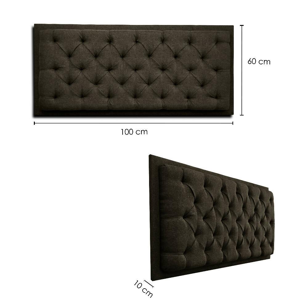 Cabecero Dreamer colgar café 100 cm - VIRTUAL MUEBLES