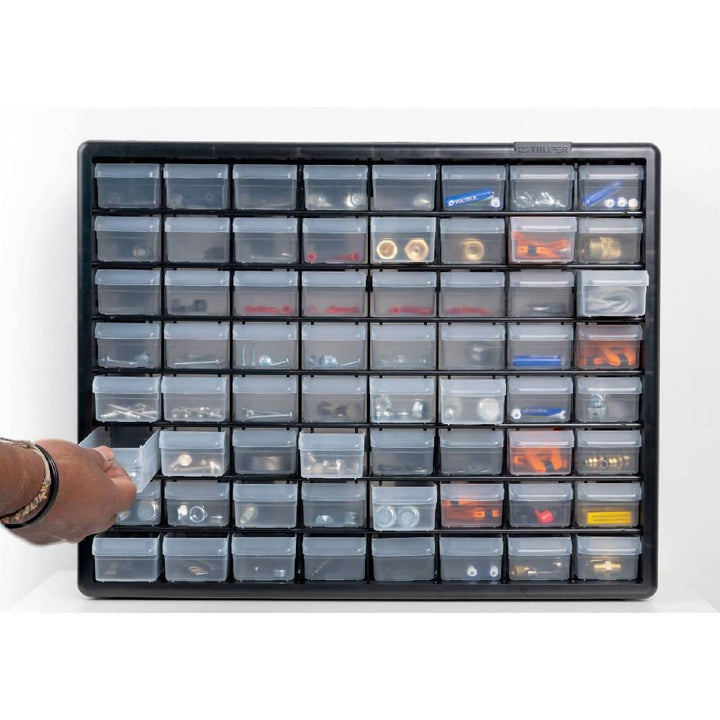 Caja Organizador 64 Compartimientos 50 Cm - Truper 10895 - VIRTUAL MUEBLES