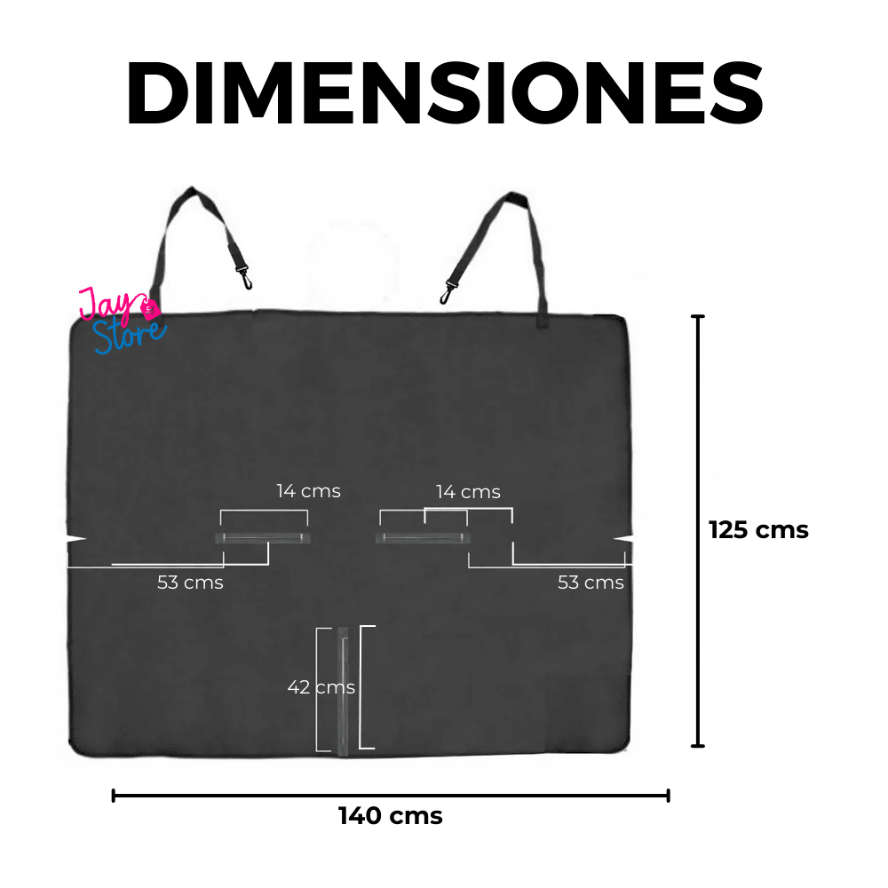 Forro Protector Para Asiento Silla De Carro Para Mascotas - VIRTUAL MUEBLES