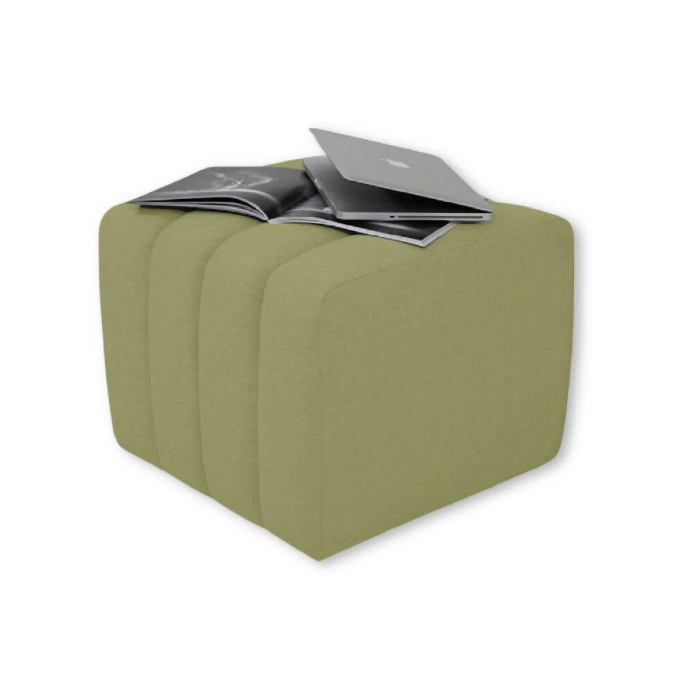 Puff Auxiliar Boston 55x55 - Pistacho