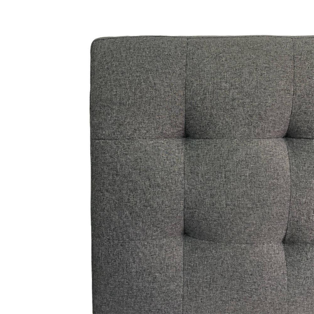 Cabecero gris memphis para cama doble - VIRTUAL MUEBLES