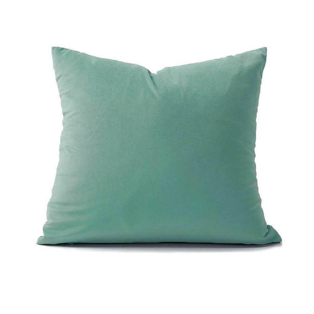Cojin Decorativo Cuadrado En Tela Menta - VIRTUAL MUEBLES
