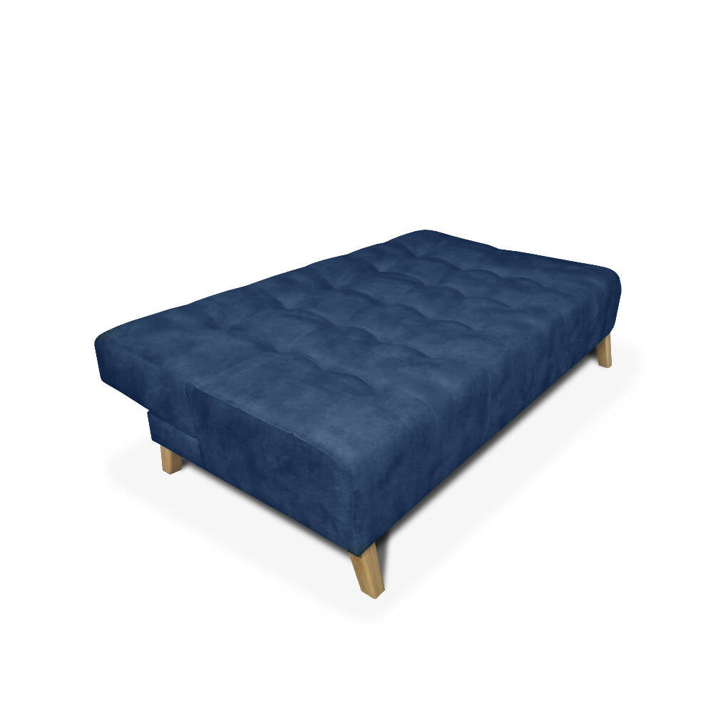 Sofa cama 3 Posiciones Leroy Tela Azul
